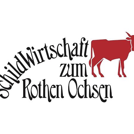 Hotel Schildwirtschaft Zum Rothen Ochsen Laupheim Esterno foto