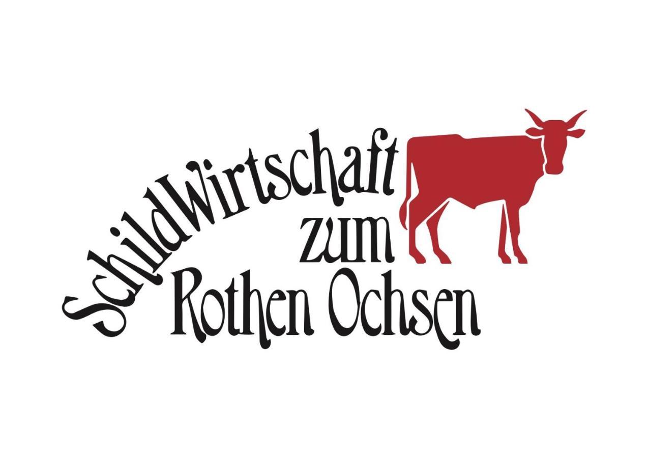 Hotel Schildwirtschaft Zum Rothen Ochsen Laupheim Esterno foto